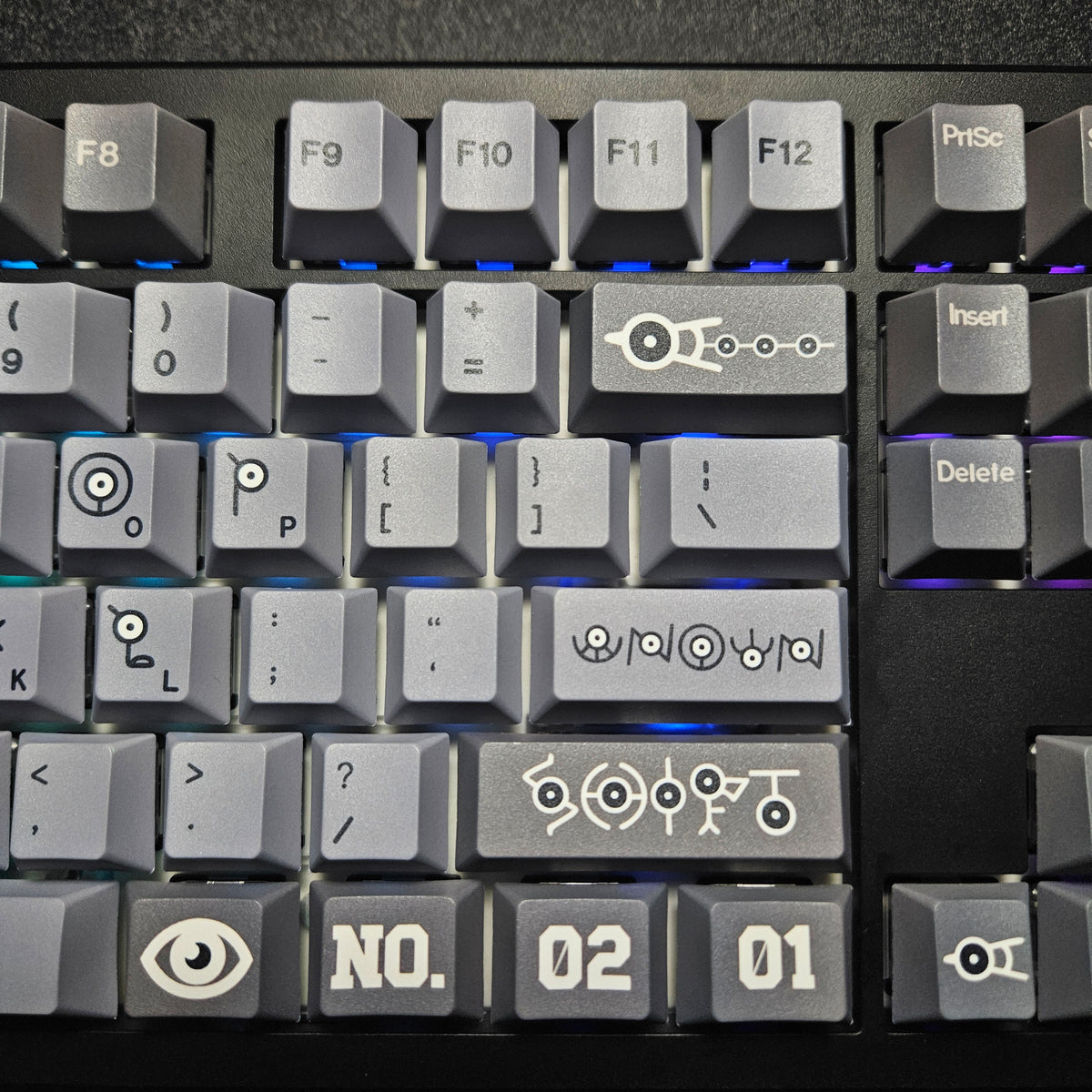 Unknown V2 keyboard rotary knob detail showing system control
