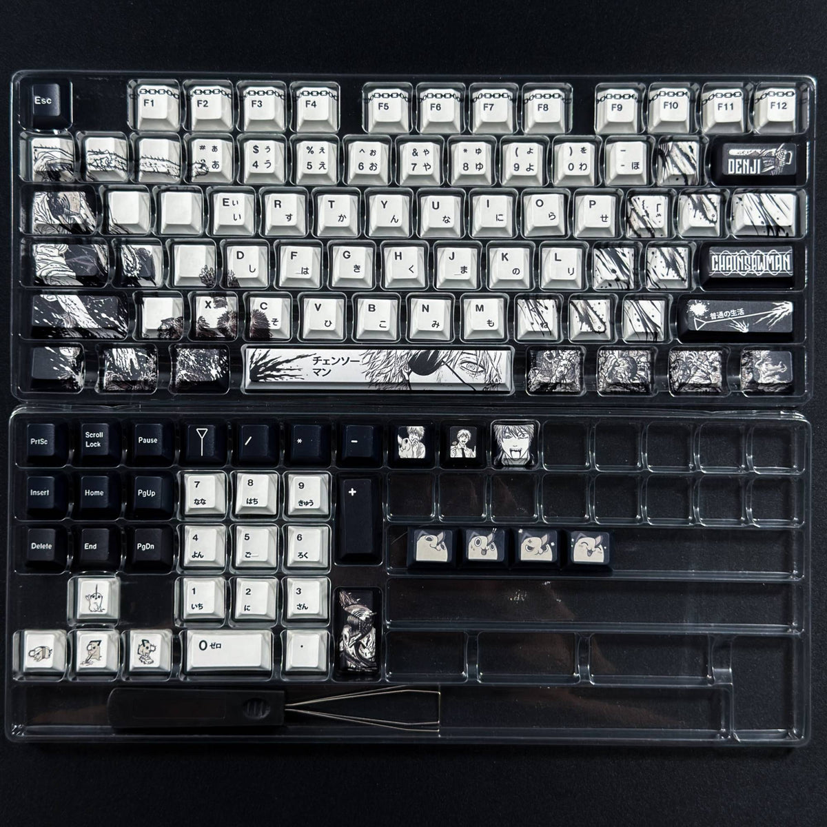 Denji Chainsaw Man Cherry profile keycap set