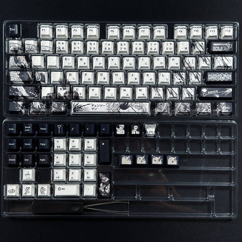 Denji Chainsaw Man Cherry profile keycap set