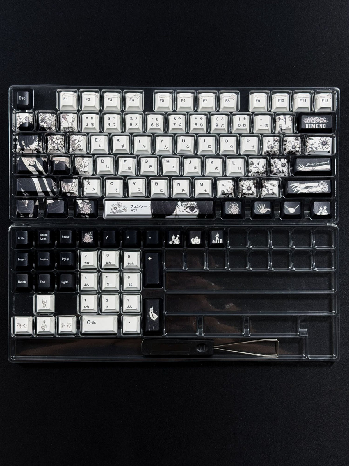 Himeno Chainsaw Man Cherry profile keycap set